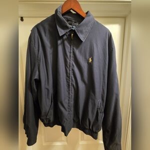 Polo Ralph Lauren Harrington Jacket Navy XL – Classic Tartan Lining